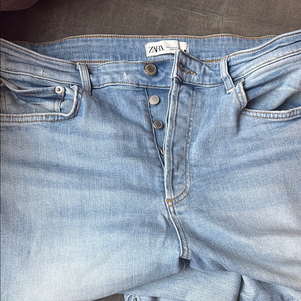 ZARA Light Blue Denim Jeans